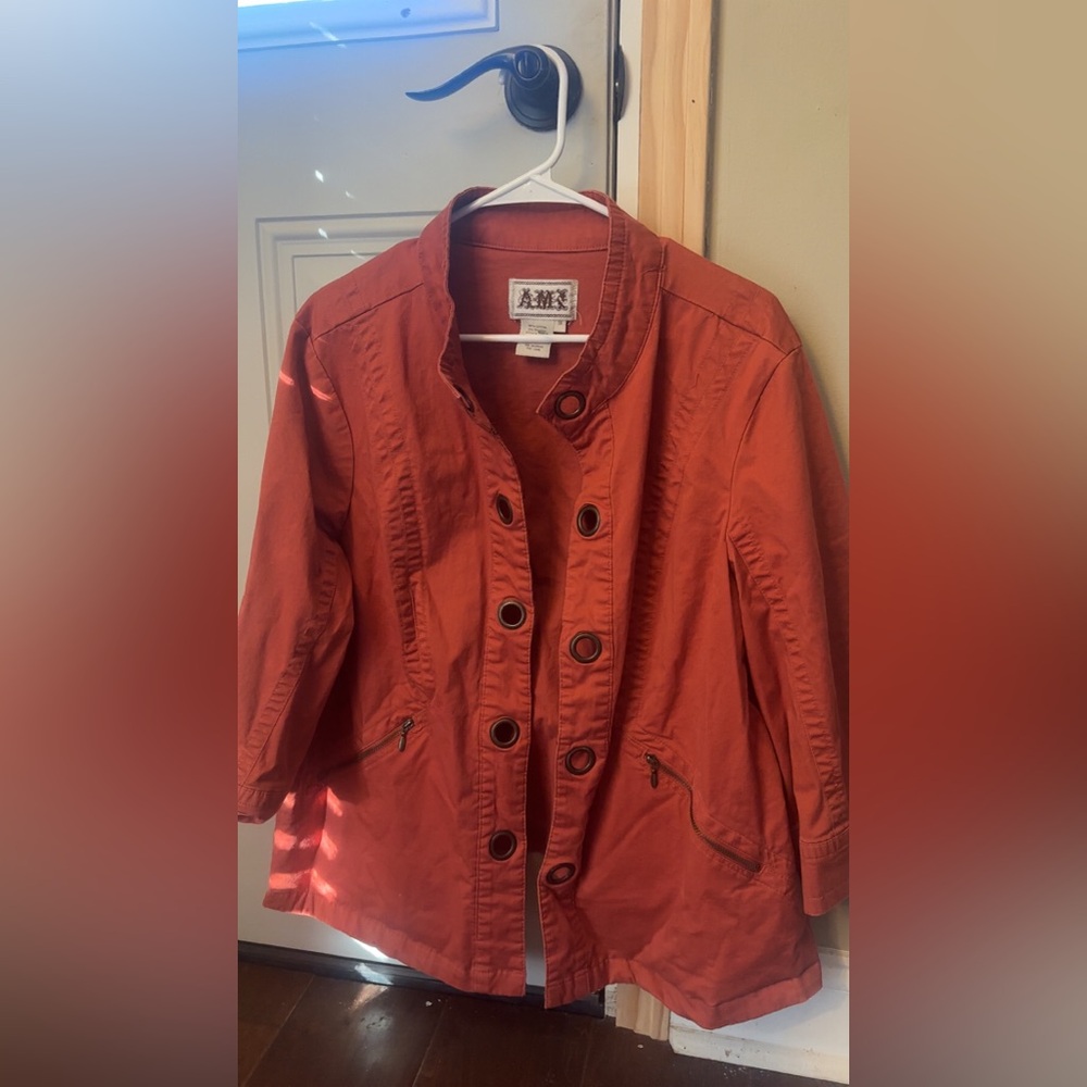 GUC Women's Rust Jacket. Size 1X.